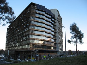 the Nishi building, Canberra